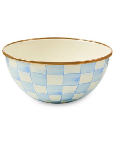 MacKenzie-Childs Sky Check Small Everyday Bowl