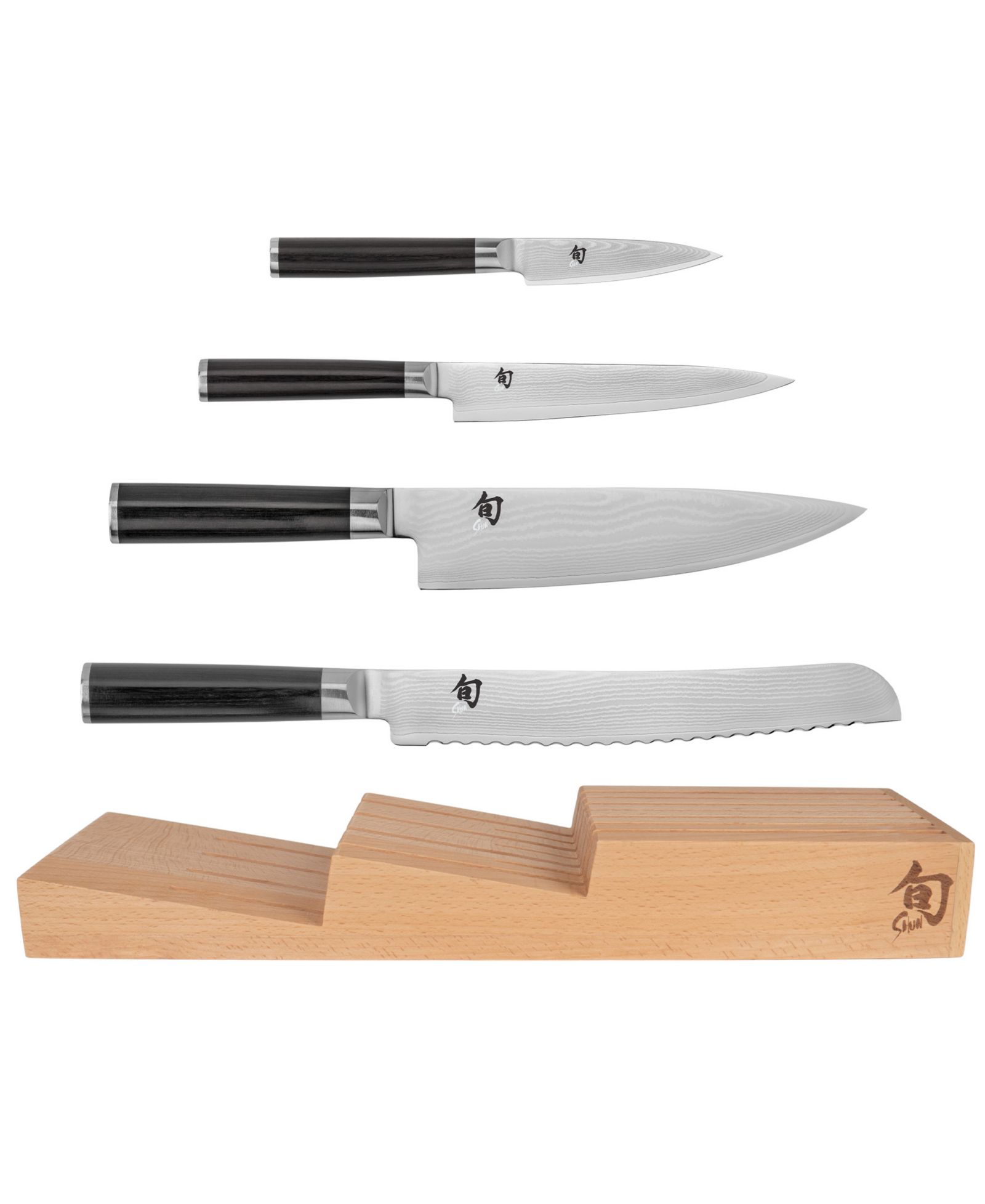 Shun Classic 5-Piece In-Drawer Knife Set