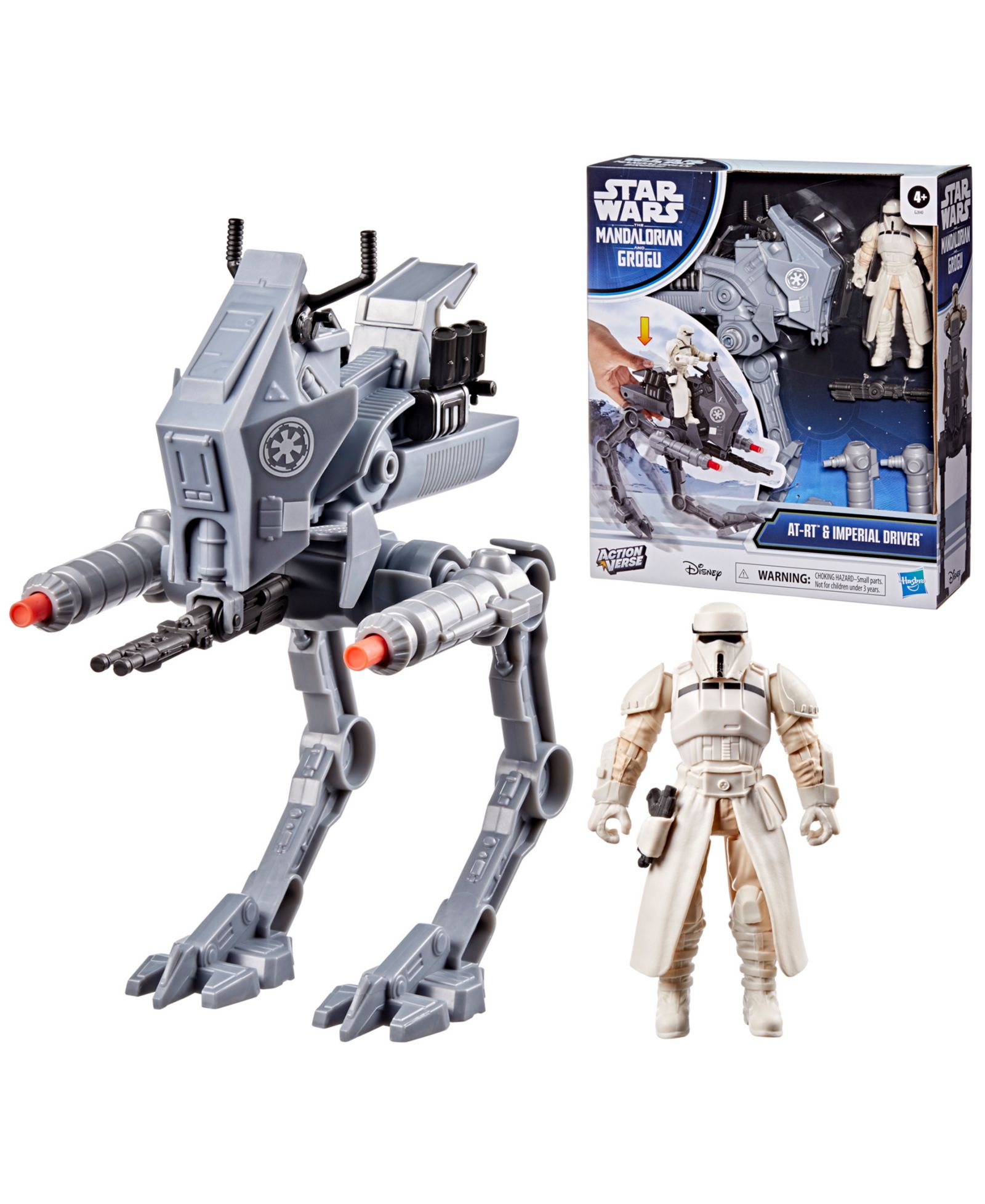 Star Wars ActionVerse AT-RT и Imperial Remnant AT-RT Driver