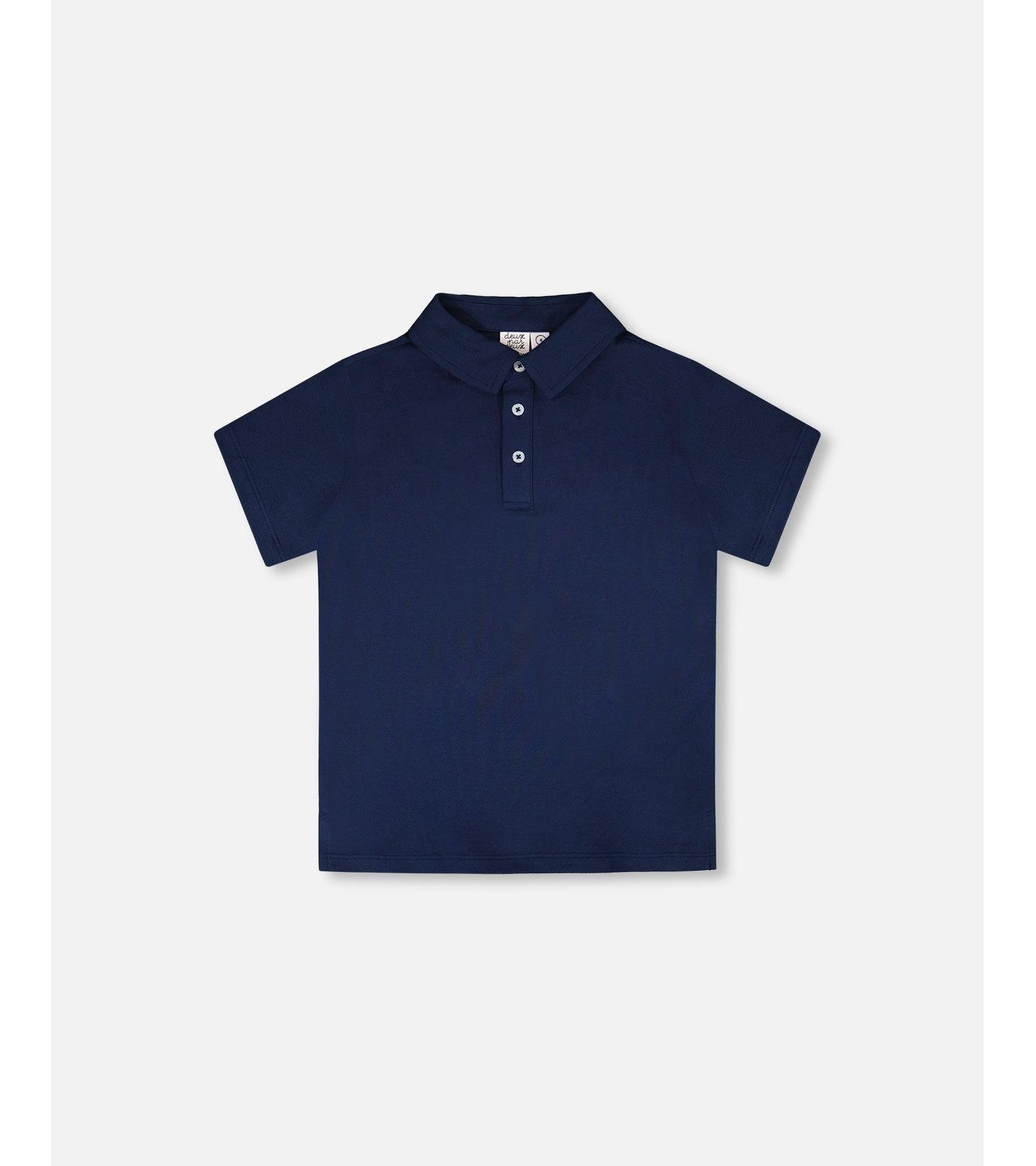 Deux par Deux Toddler Boys Polo T-Shirt