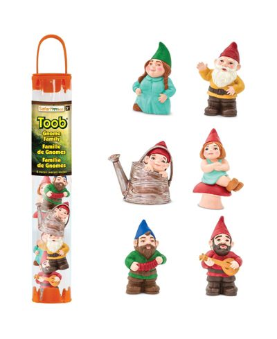 Safari Ltd. Gnome Family TOOB - 6 раскрашенных миниатюрных фигурок гномов