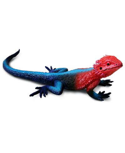 Safari Ltd. Spider-Man Lizard Mwanza Flat-Headed Rock Agama Figurine, Ages 3+