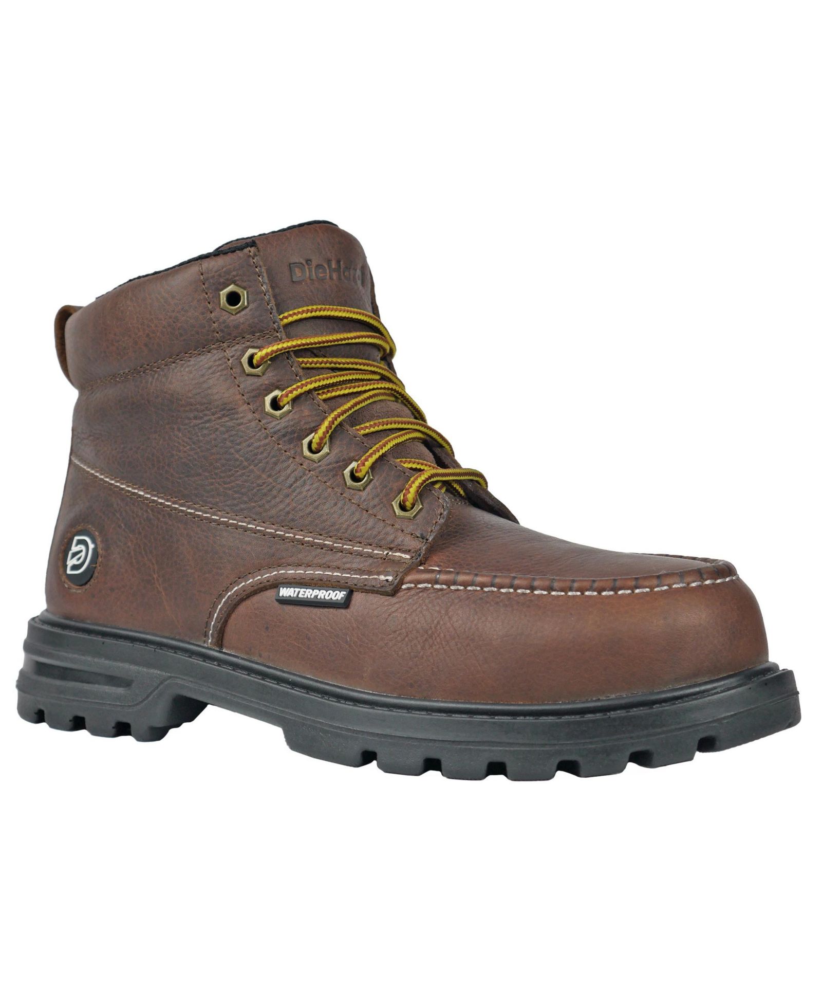 DieHard Men's Tundra Moc Toe Composite Toe Waterproof Work Shoe