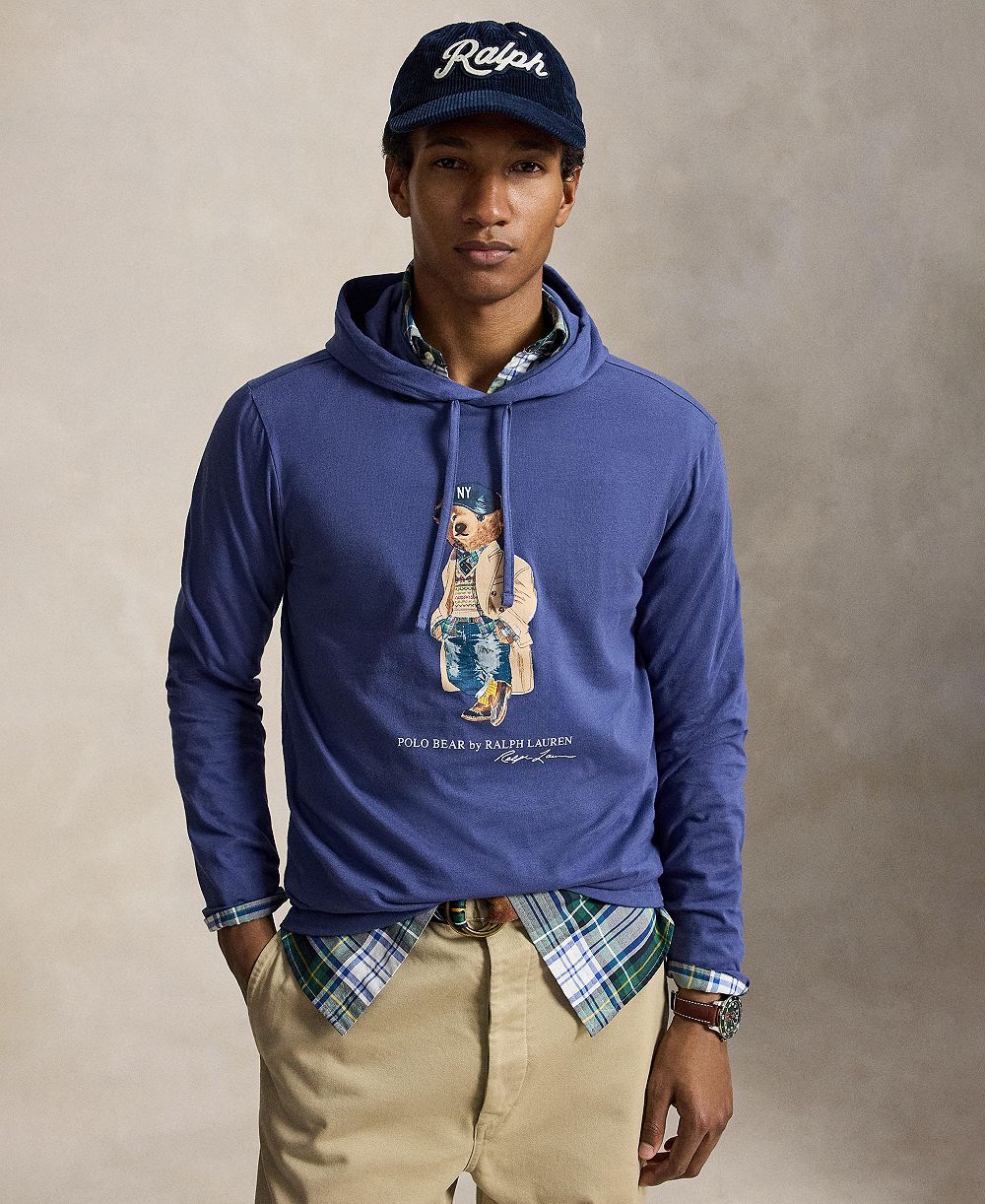 Мужская толстовка Polo Ralph Lauren Polo Bear Jersey Hooded