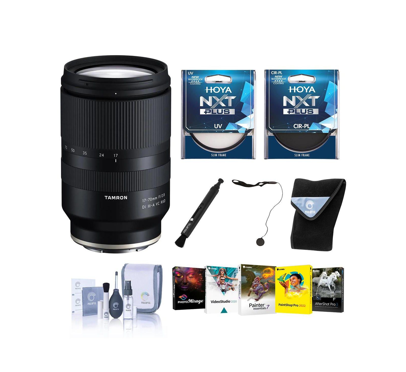 Объектив Tamron 17-70mm f/2.8 Di III-A VC RXD для Sony E, с набором программного обеспечения для ПК