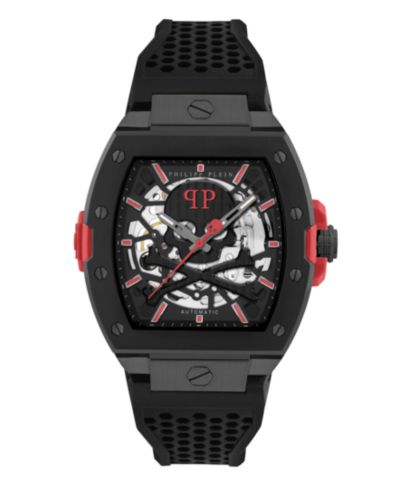 Philipp Plein Men's The Keleton 2.0 IP Black Stainless Steel Bracelet Watch, 44mm