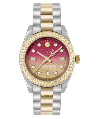 Philipp Plein Women's Queen Two-Tone Stainless Steel Bracelet Watch, 36mm