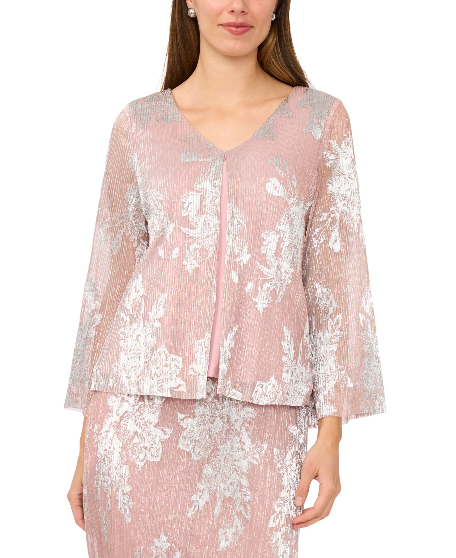 Женский топ MSK Long-Sleeve V-Neck