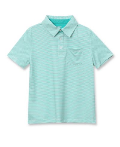Мужские поло Lands' End Short Sleeve Adventure Performance