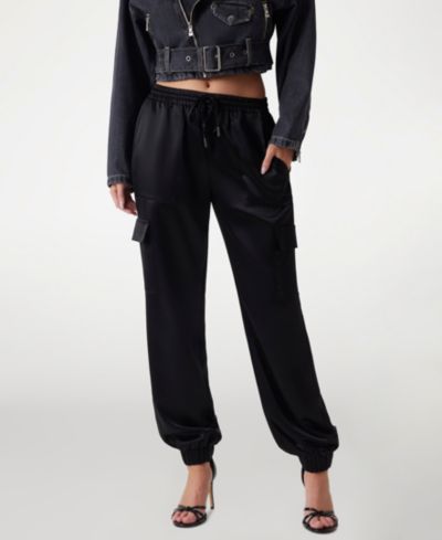 GUESS Women's Marzia Gathered Jogger Pants