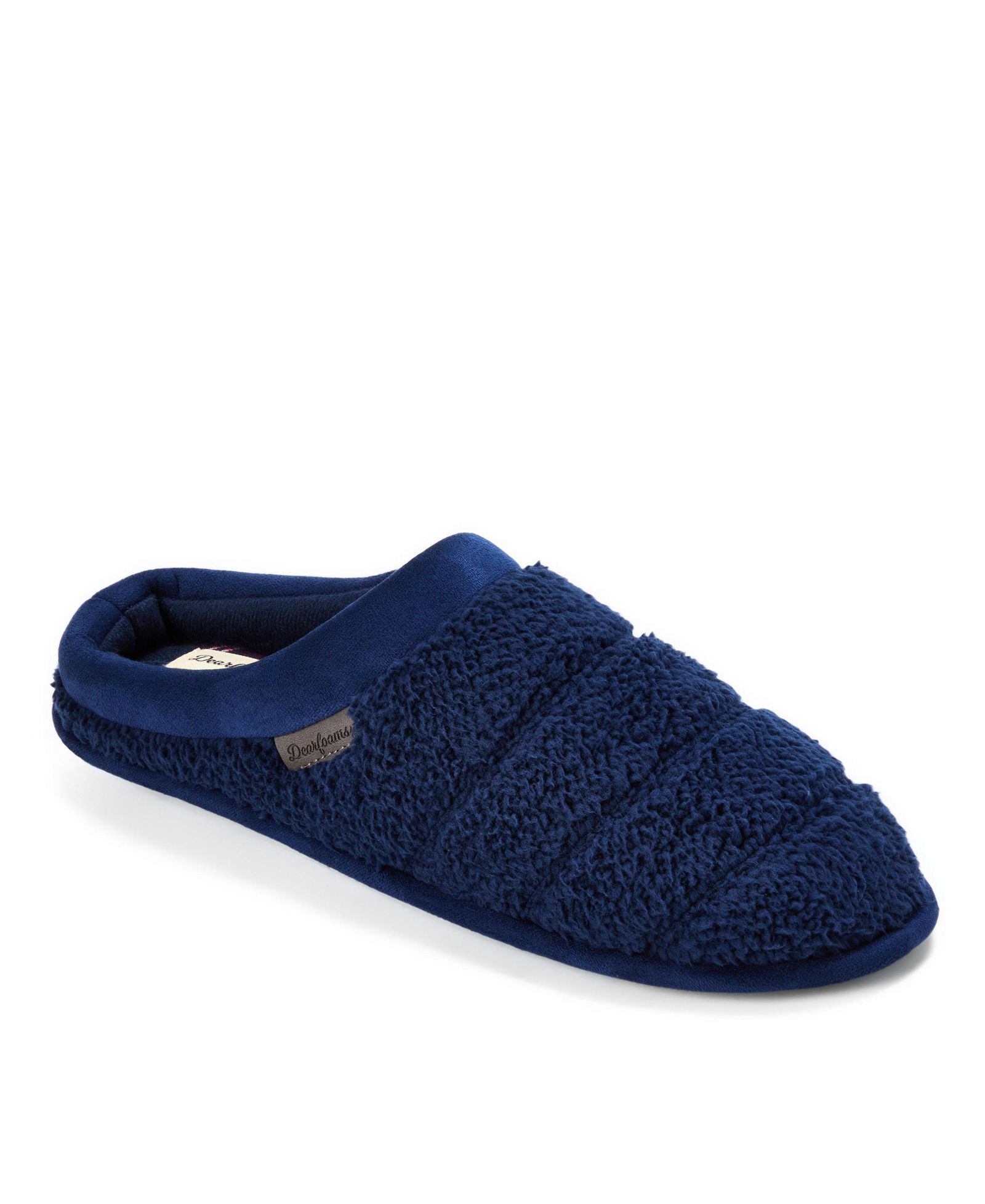 Dearfoams Men's Asher Quilted Clog House Slipper