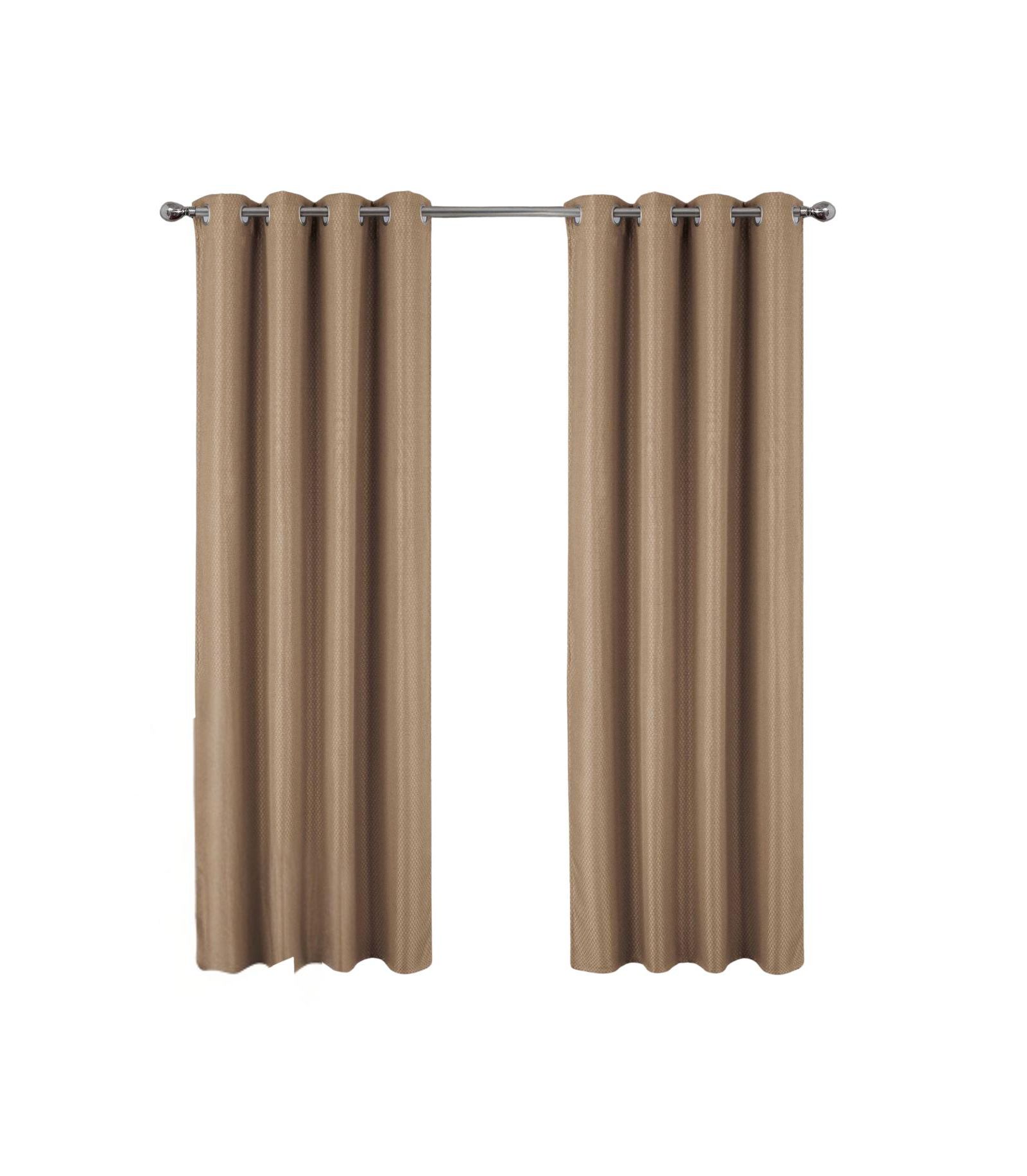 Штора Olivia Gray 100% Polyester Blackout Grommet</div>{