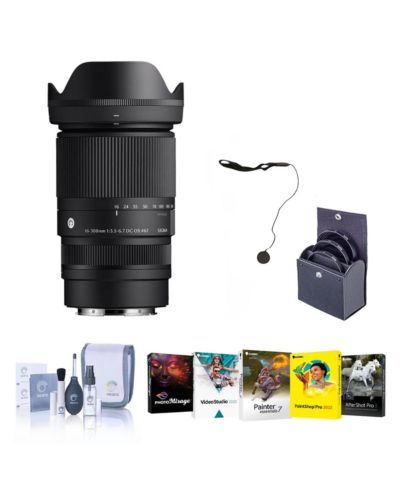 Объектив Sigma 16-300mm f/3.5-6.7 DC OS для Fujifilm X, с ПО и аксессуарами