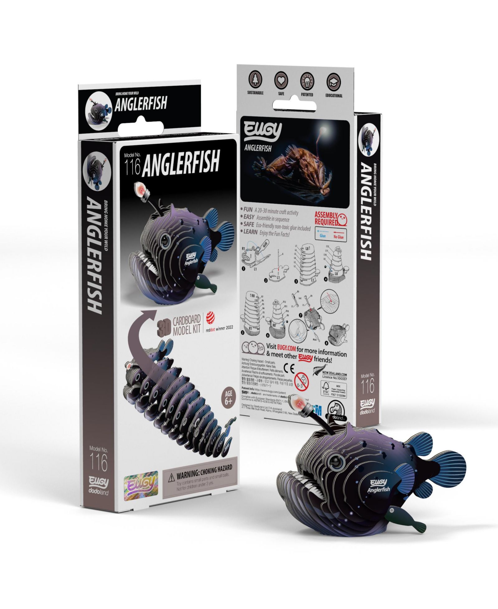 3D-пазл EUGY Anglerfish