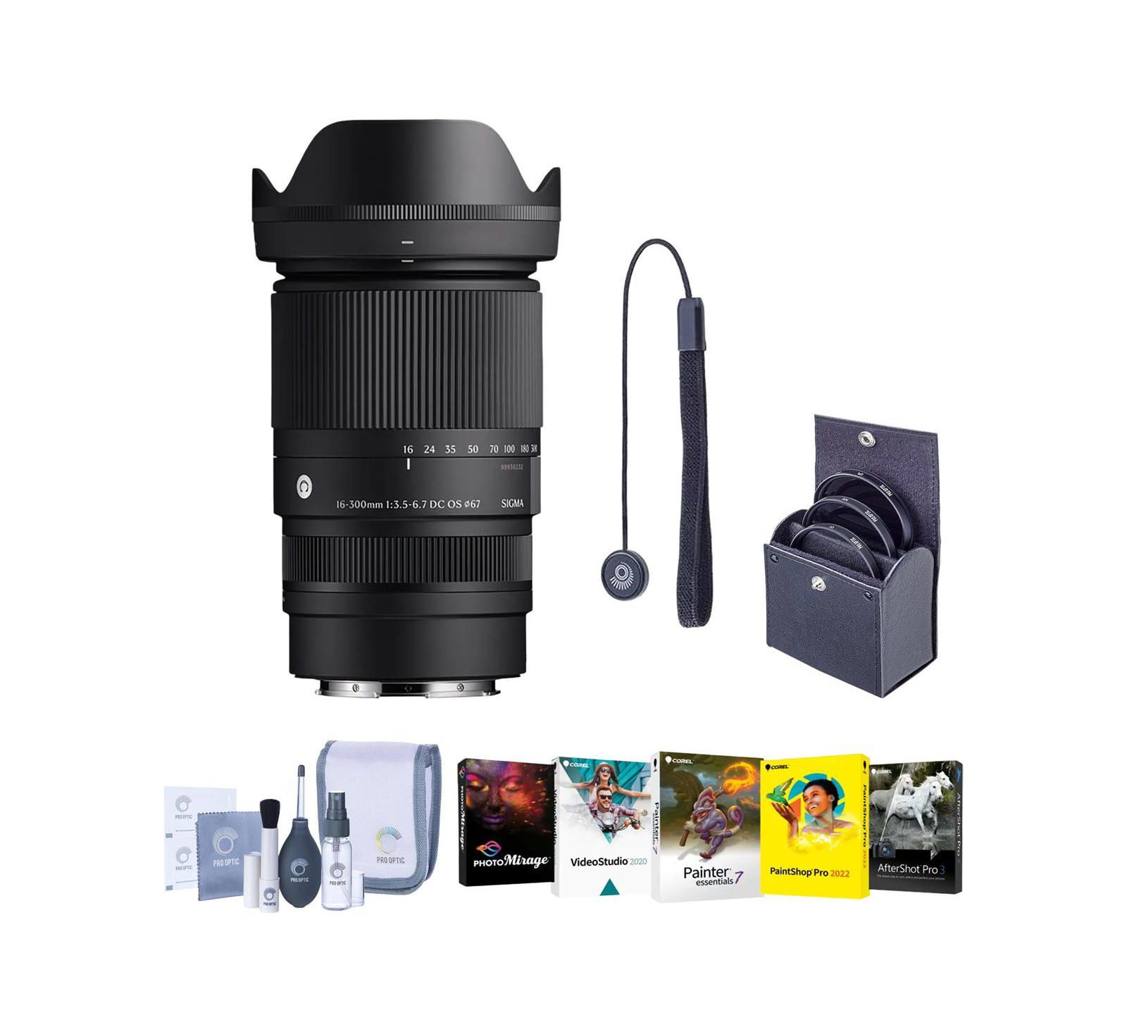 Объектив Sigma 16-300mm f/3.5-6.7 DC OS для Canon RF, с ПО и аксессуаром