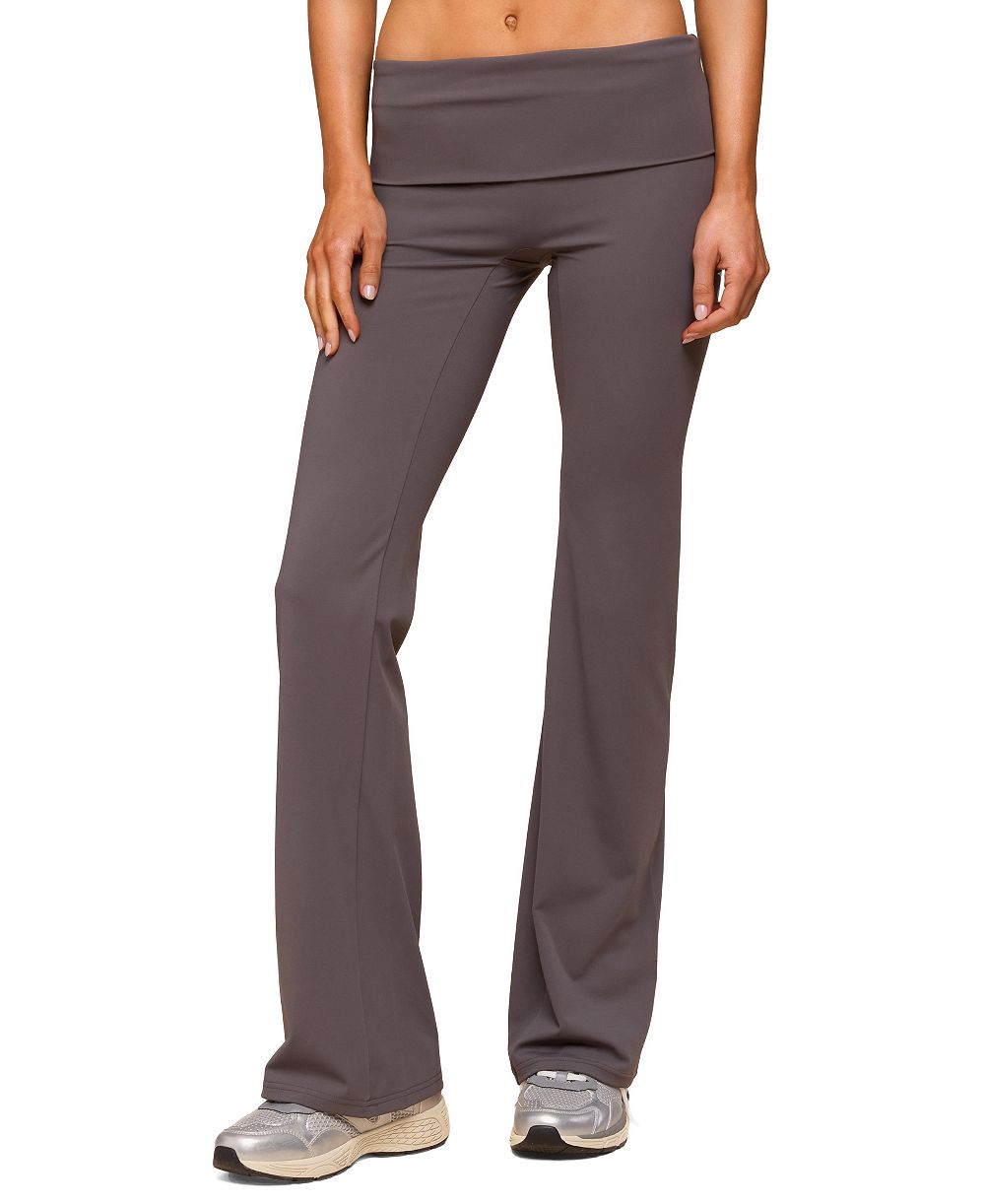 Edikted Women's Oriane Foldover Flared Leggings
