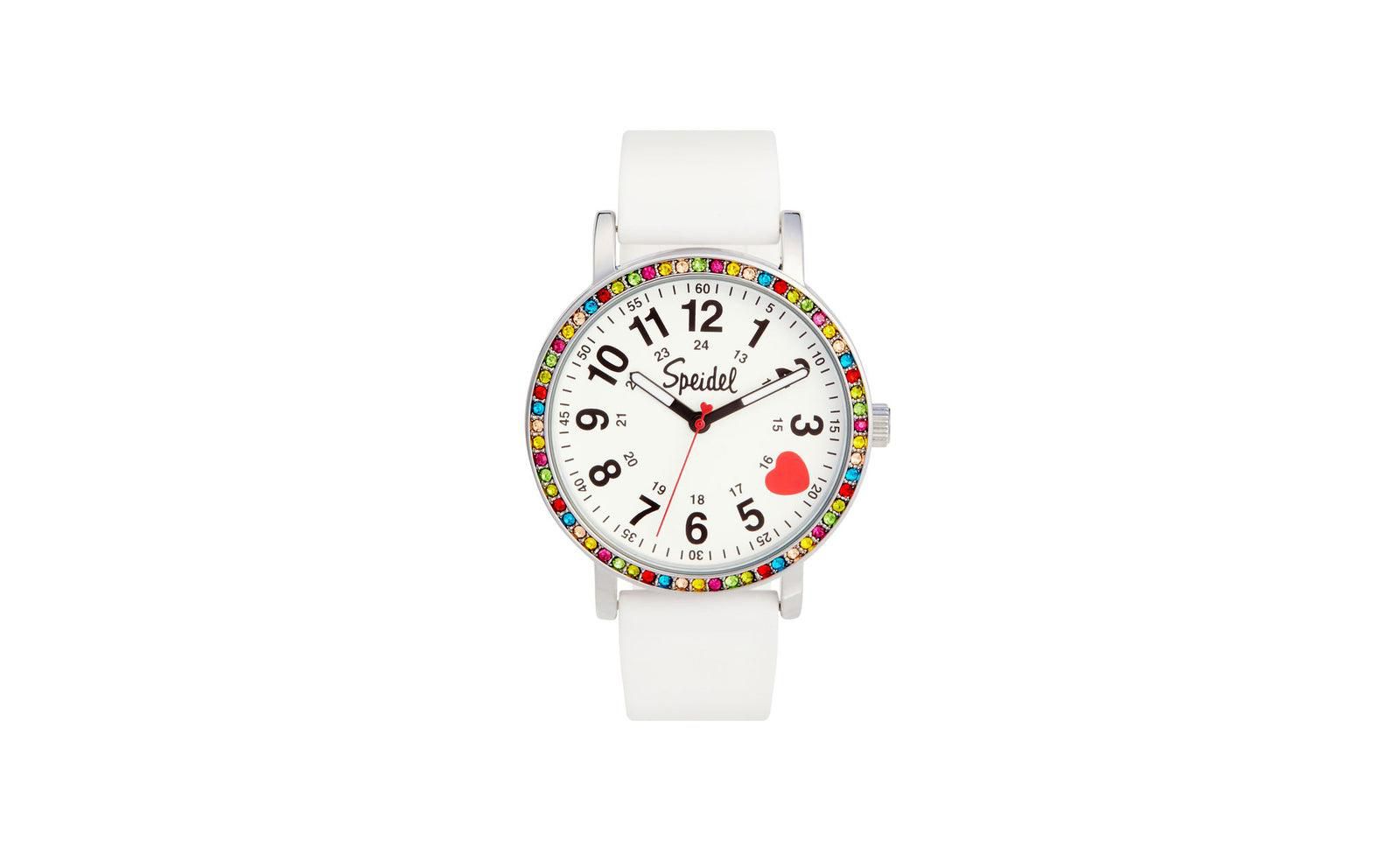 Speidel Brilliance Line Watch with Multi Color Crystalized Case