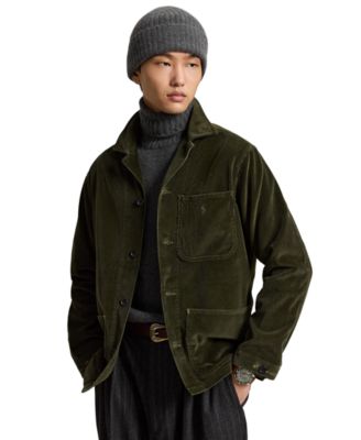 Polo Ralph Lauren мужская рубашка-куртка классического кроя из вельвета