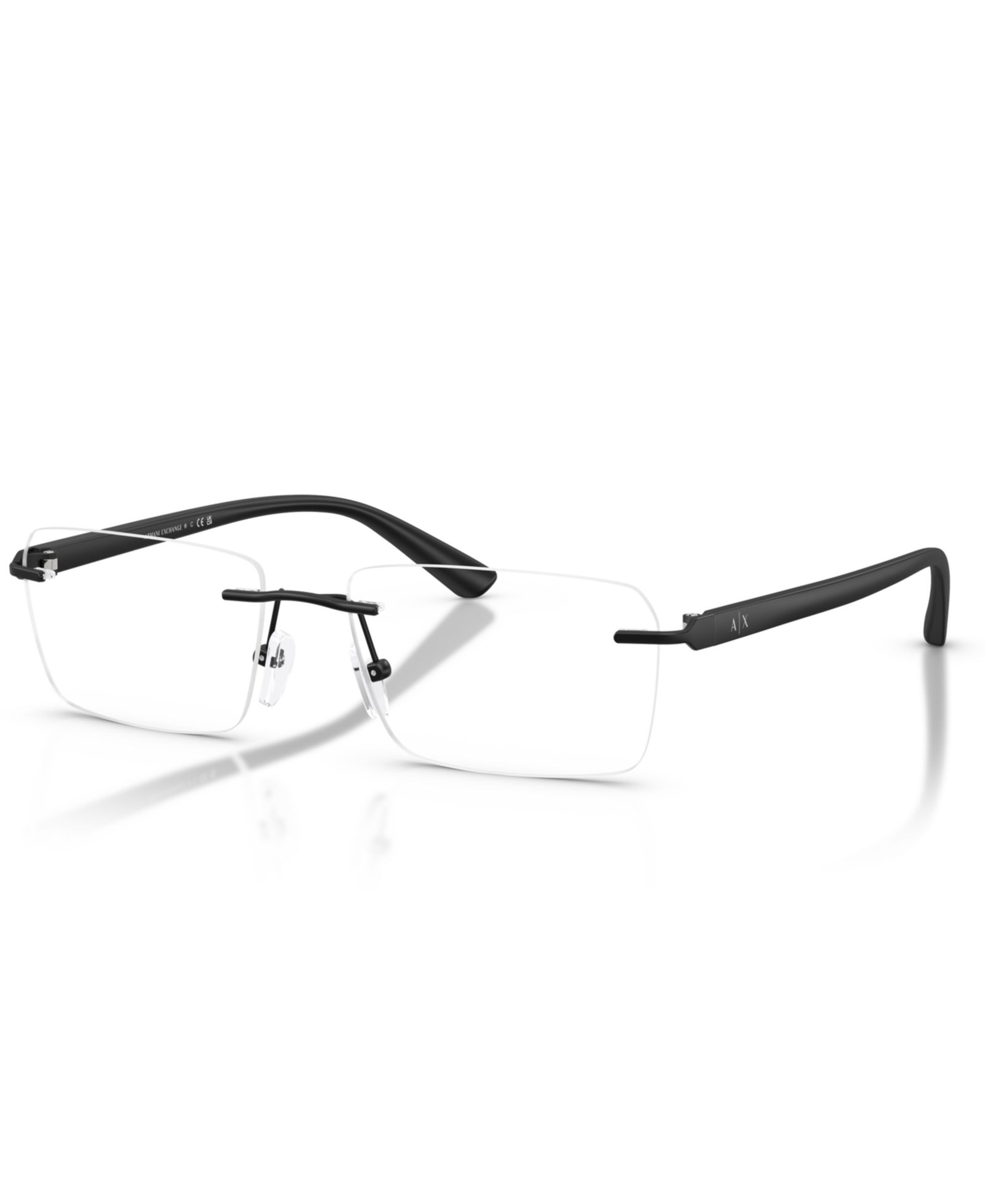 Мужские прямоугольные очки Armani Exchange AX1064 металлические