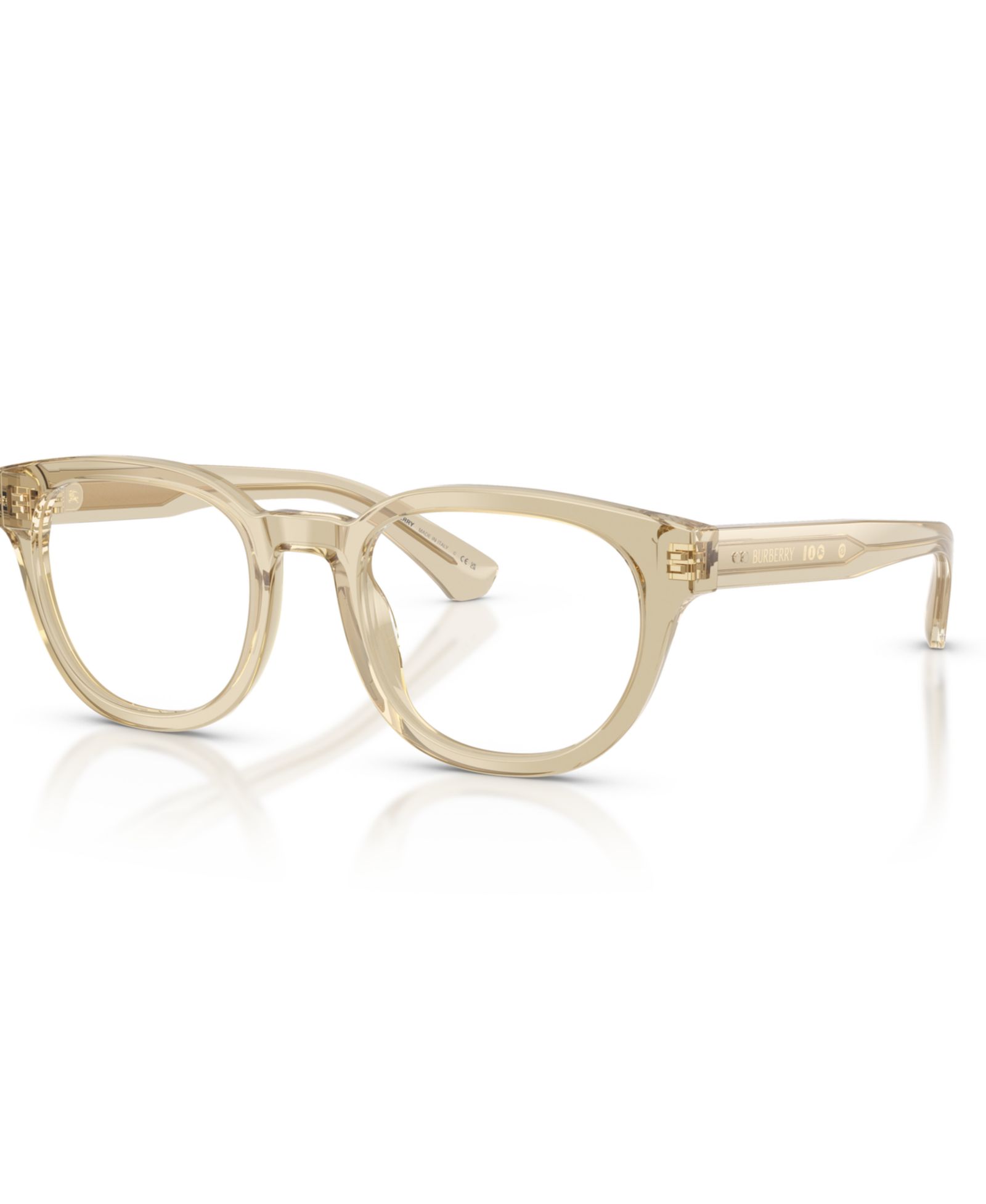 Burberry Man Круглые пластиковые очки BE2454 для мужчин