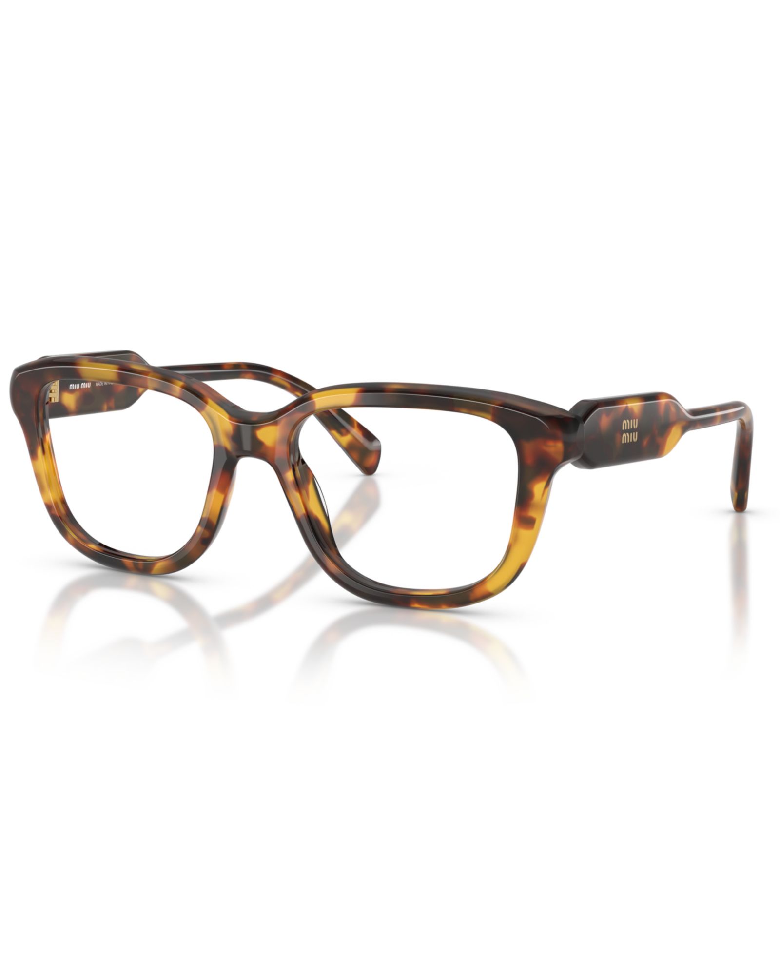 Женские очки Miu Miu Rectangle Plastic MU 02ZV
