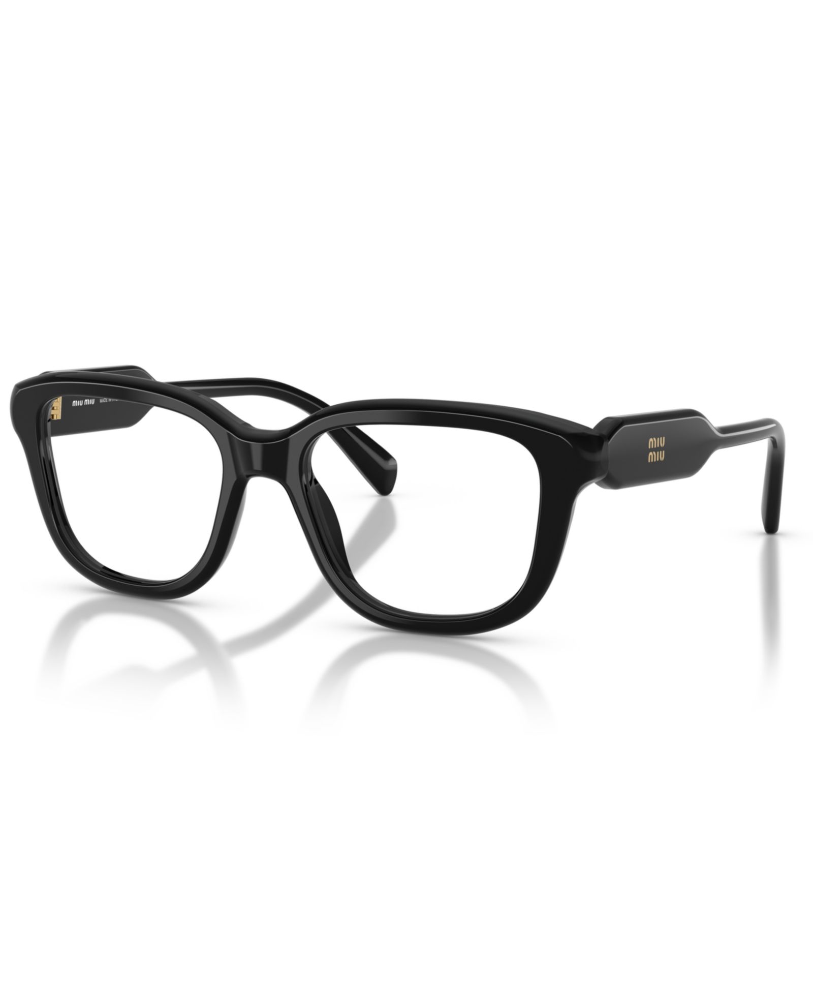 Miu Miu Woman Rectangle Plastic MU 02ZV Eyeglasses