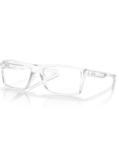 Мужские прямоугольные пластиковые очки Oakley Man OX8178 Rafter