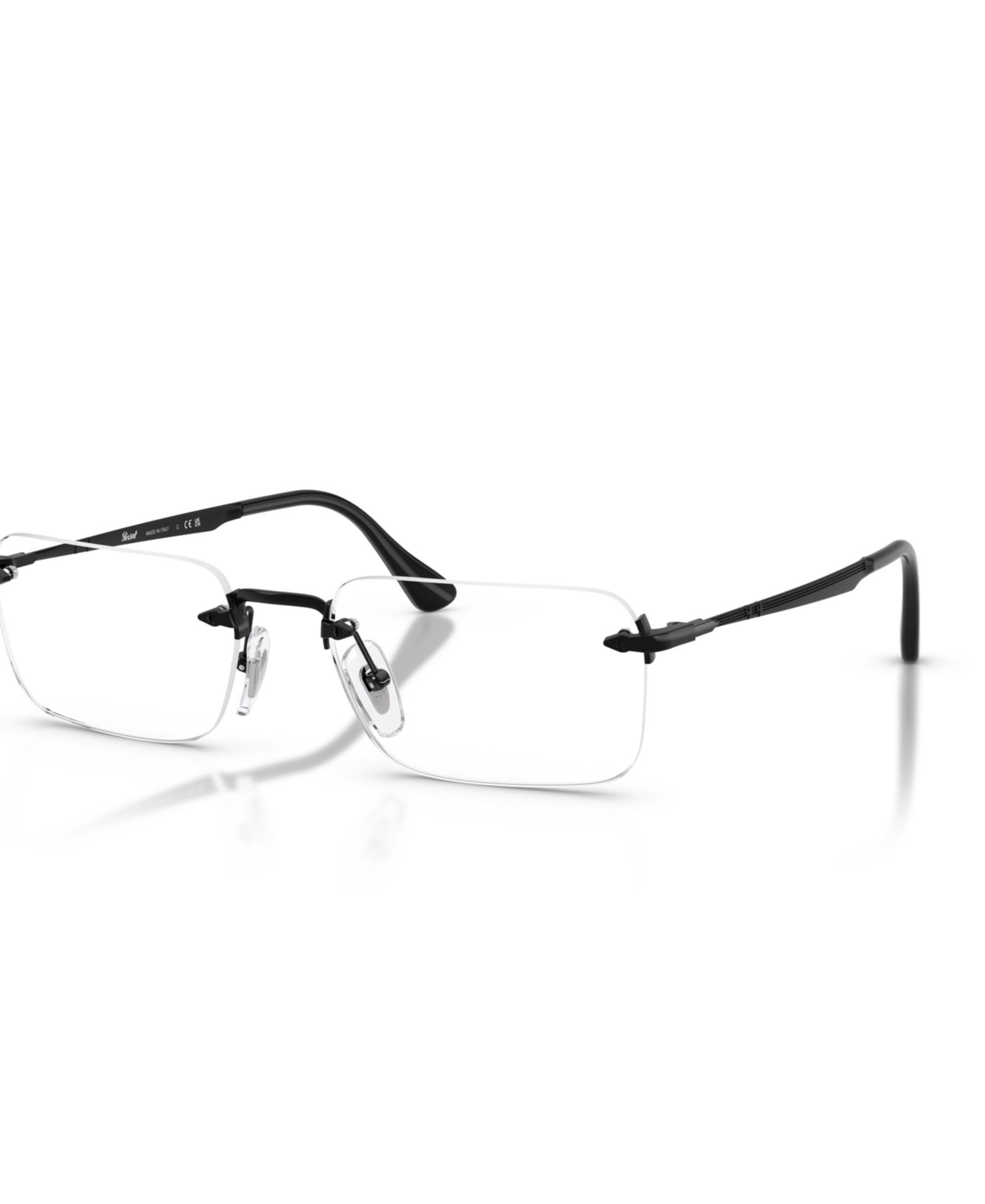 Persol Unisex Rectangle Metal PO1030V - Luc Eyeglasses