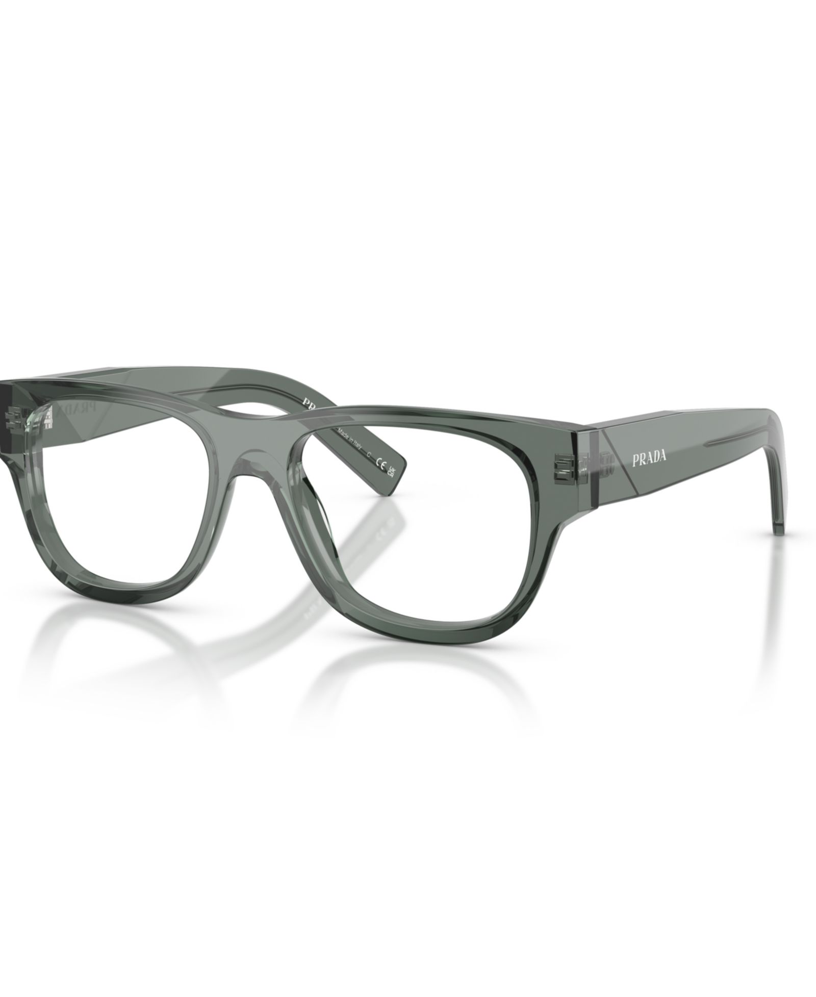 Мужские очки Prada Man Square Plastic PR D08VU Eyeglasses