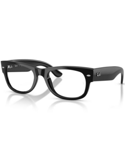 Ray-Ban Unisex Square Plastic RB0832V Mega Wayfarer II Optics Eyeglasses