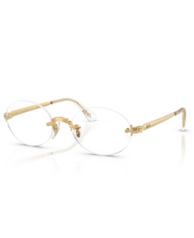 Очки Ray-Ban Unisex Oval Metal RB3929V Optics By A$AP Rocky