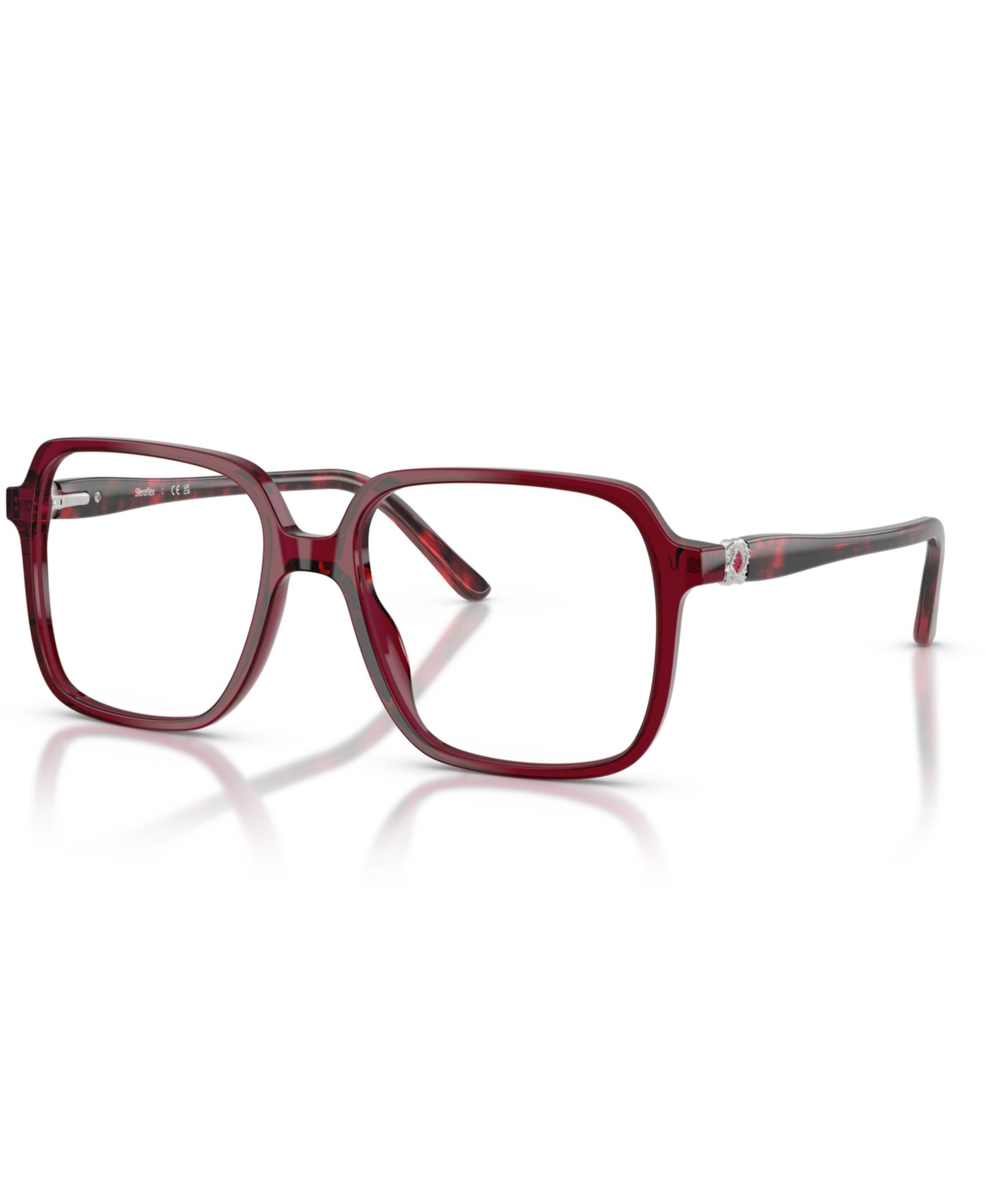 Sferoflex Woman Square Plastic SF1581 Eyeglasses