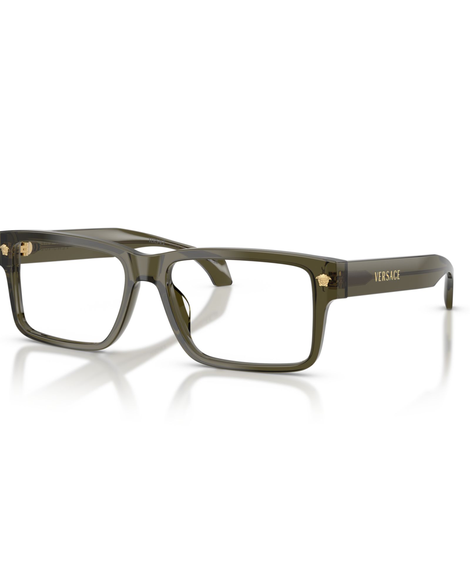Versace Man Rectangle Plastic VE3391U Eyeglasses