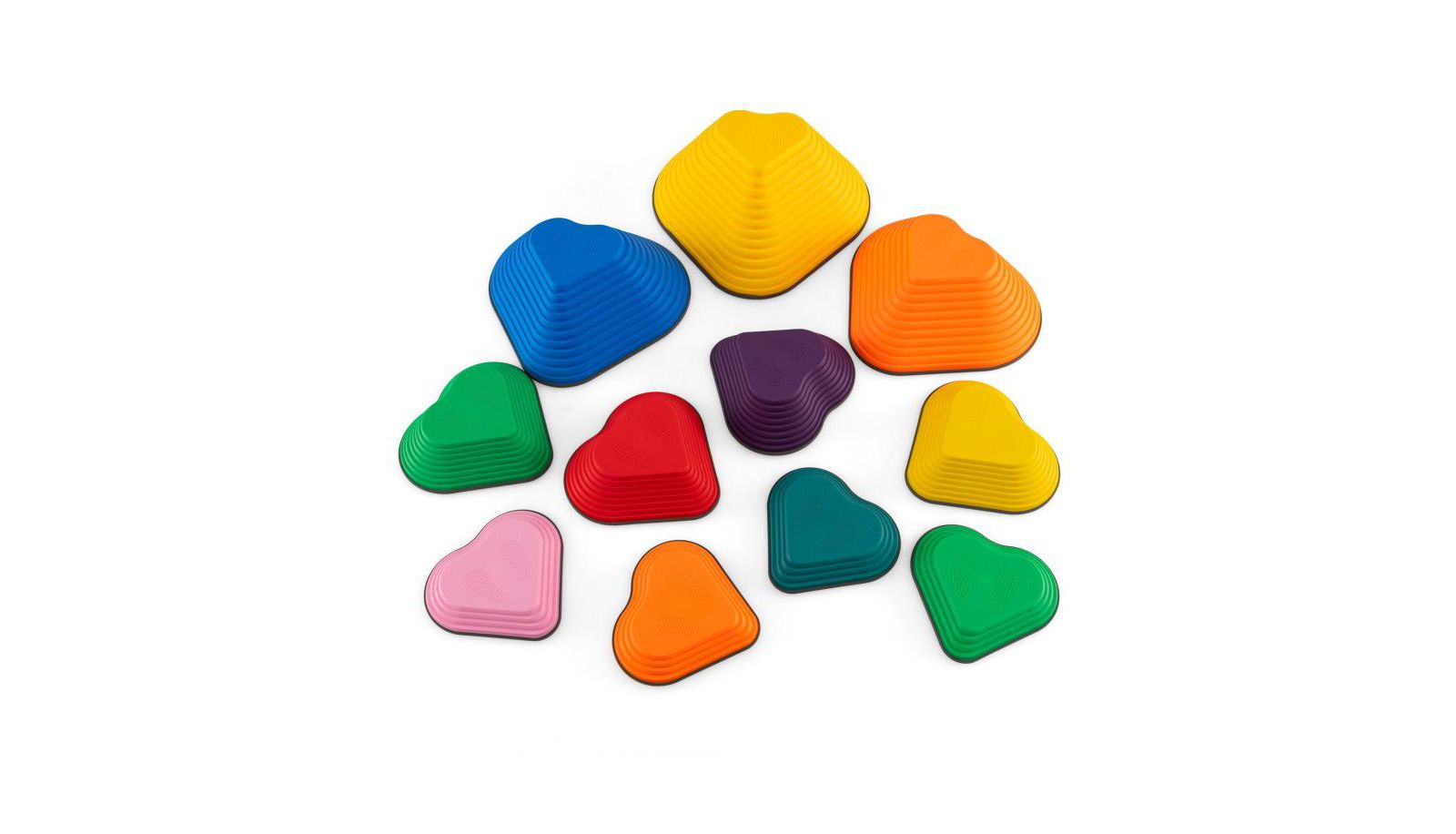 Slickblue Набор балансировочных блоков Stepping Stones для детей 11-Piece