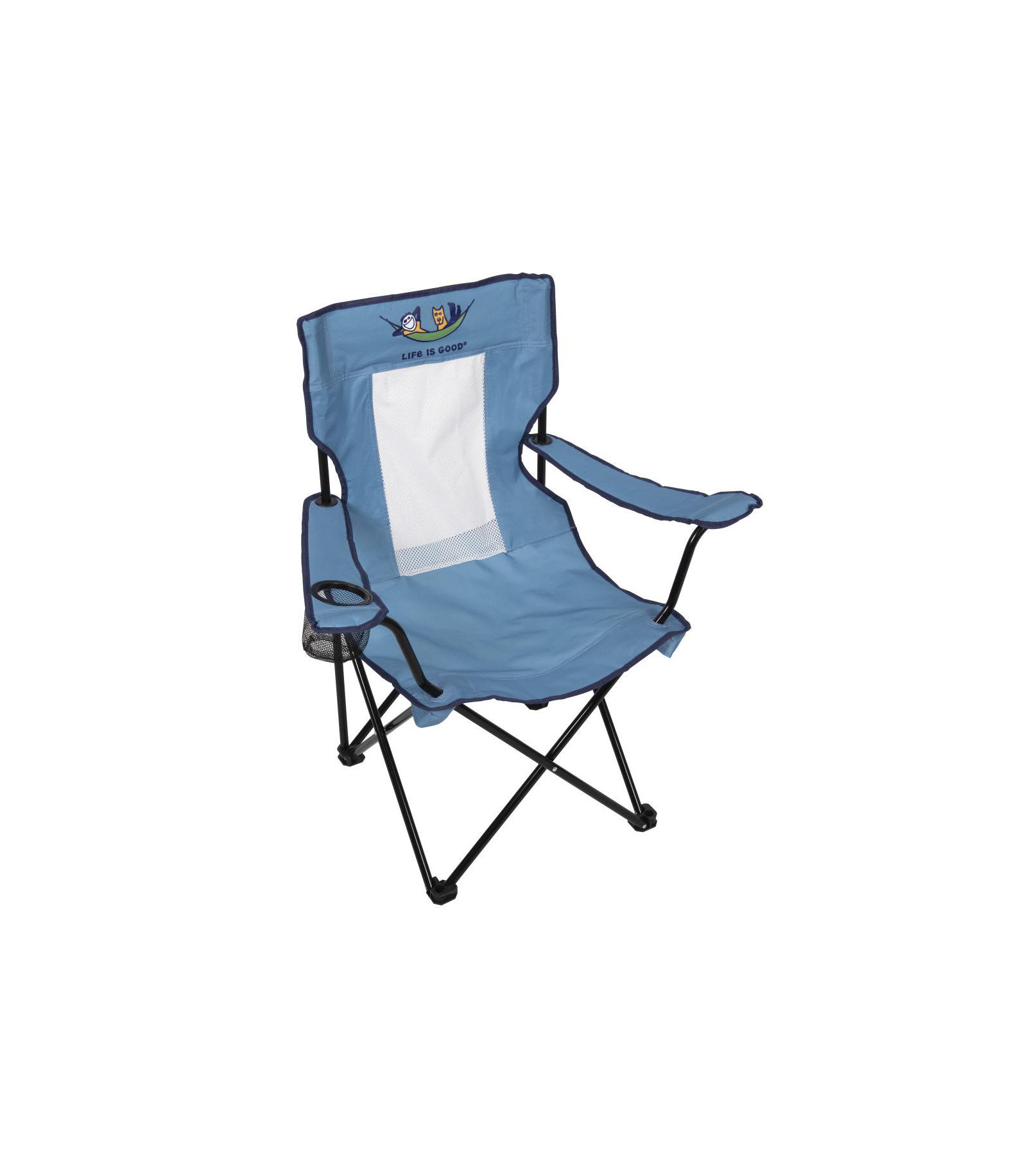 Camp & Go Life is Good Mesh Back Quad Chair