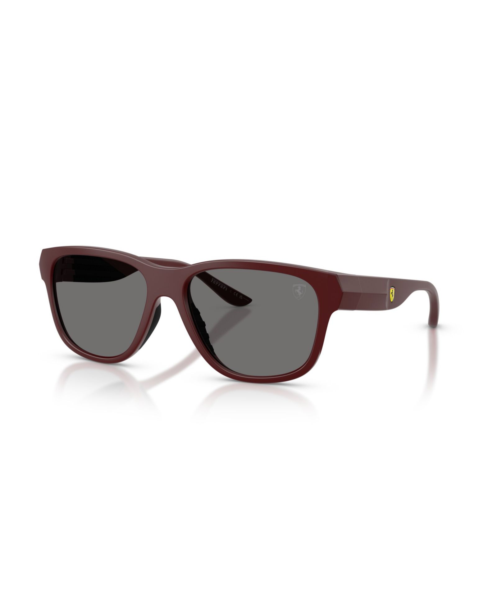 Scuderia Ferrari Men's Rectangle Polarized Sunglasses, FZ6028U