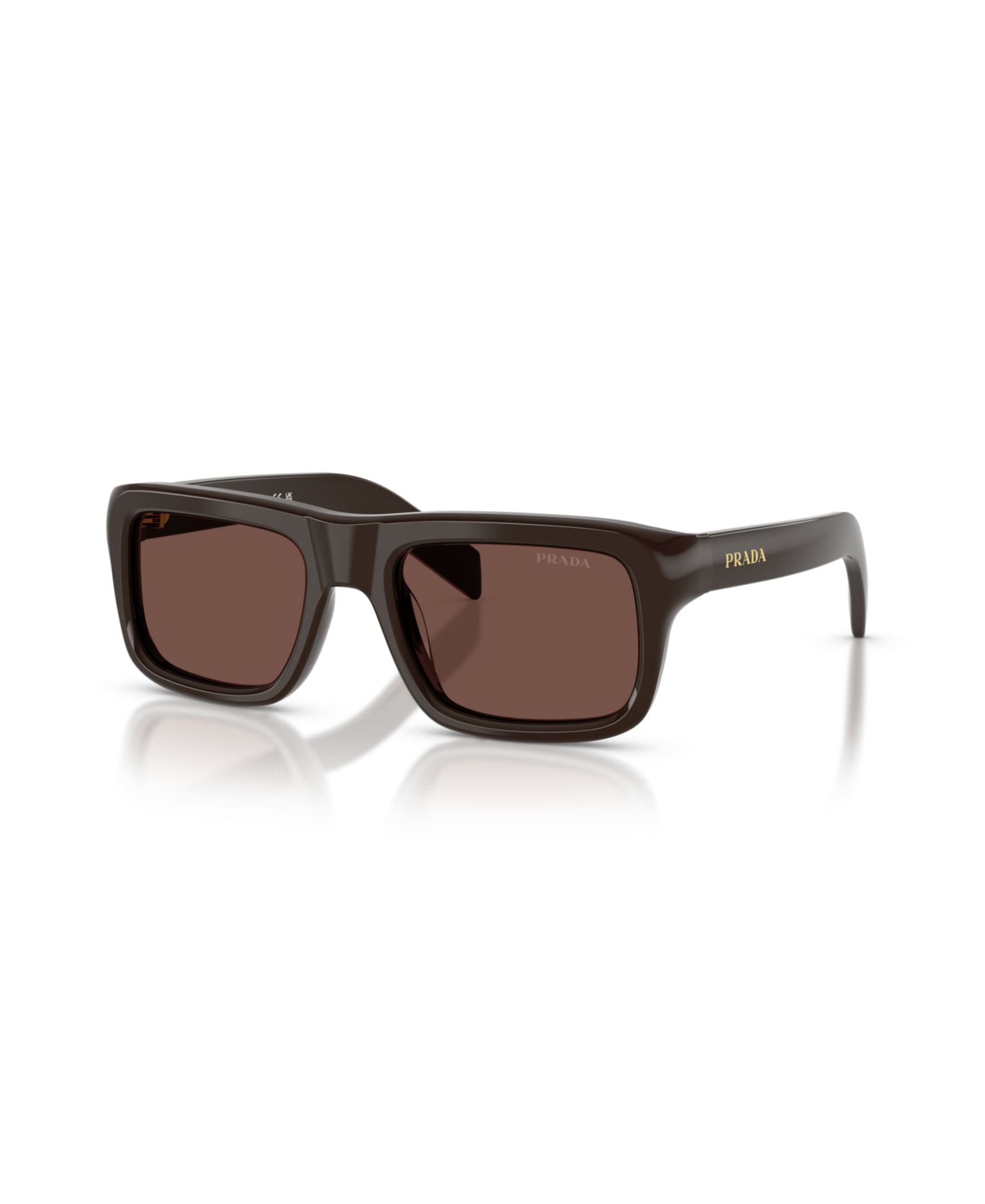 Prada Men's Rectangle Sunglasses, PR D11S