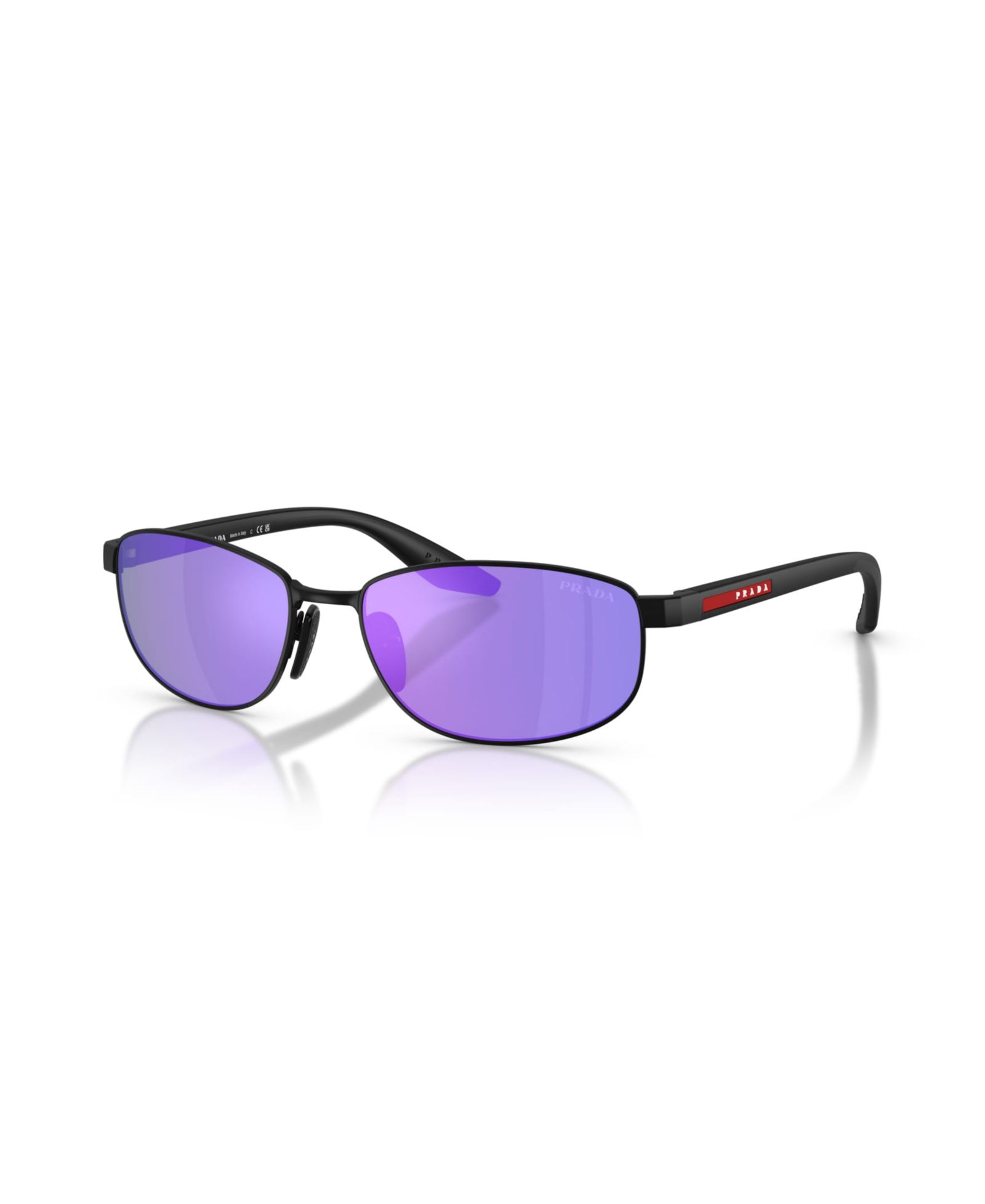 Prada Linea Rossa Мужские овальные солнцезащитные очки, PS B53S