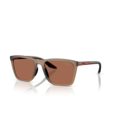 Мужские прямоугольные солнцезащитные очки Prada Linea Rossa, PS B08S