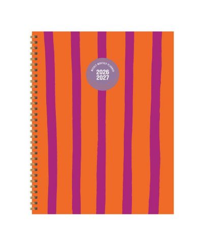 Еженедельник-ежемесячник TF Publishing Paper Goods July 2026 - June 2027 Statement Stripe