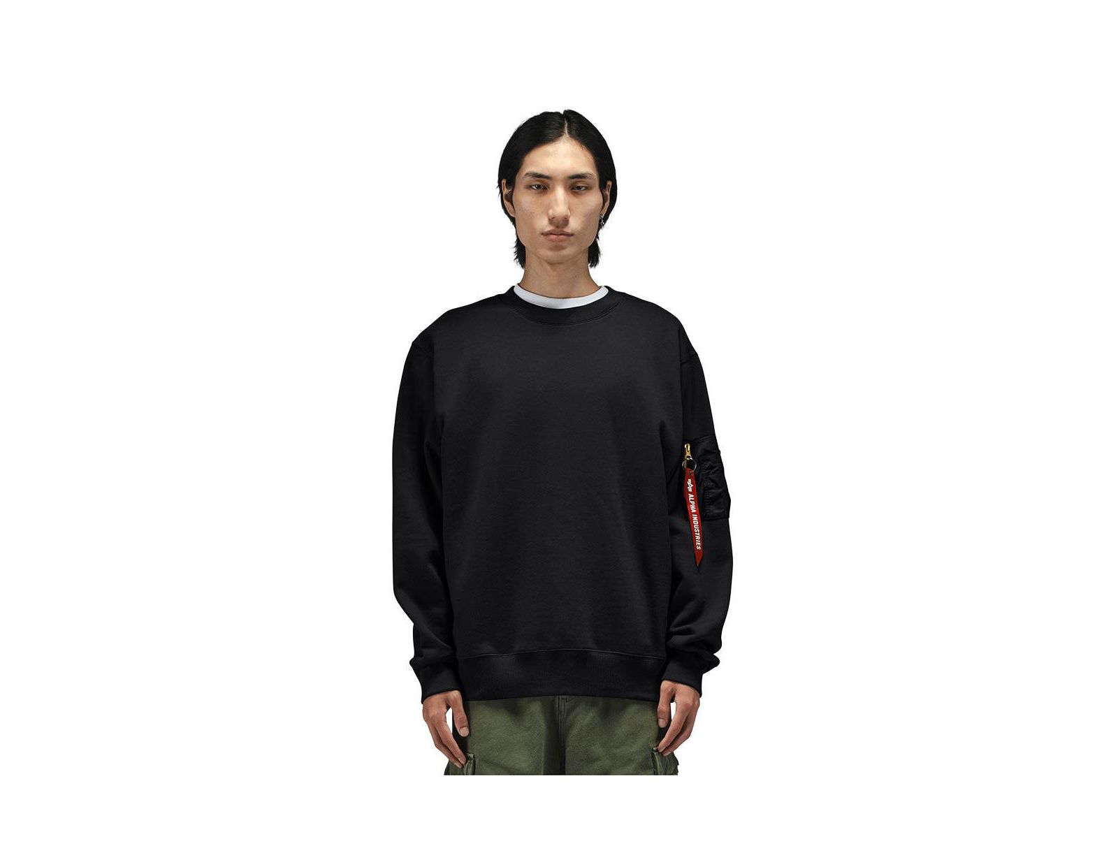 Мужской джемпер Alpha Industries с карманом