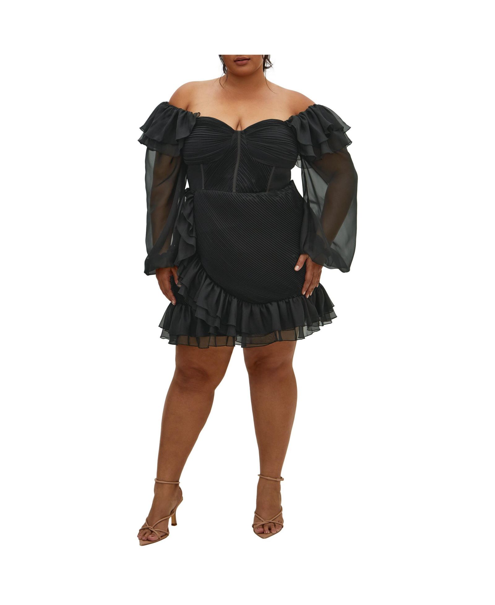 Платье Plus Size City Chic Crysta