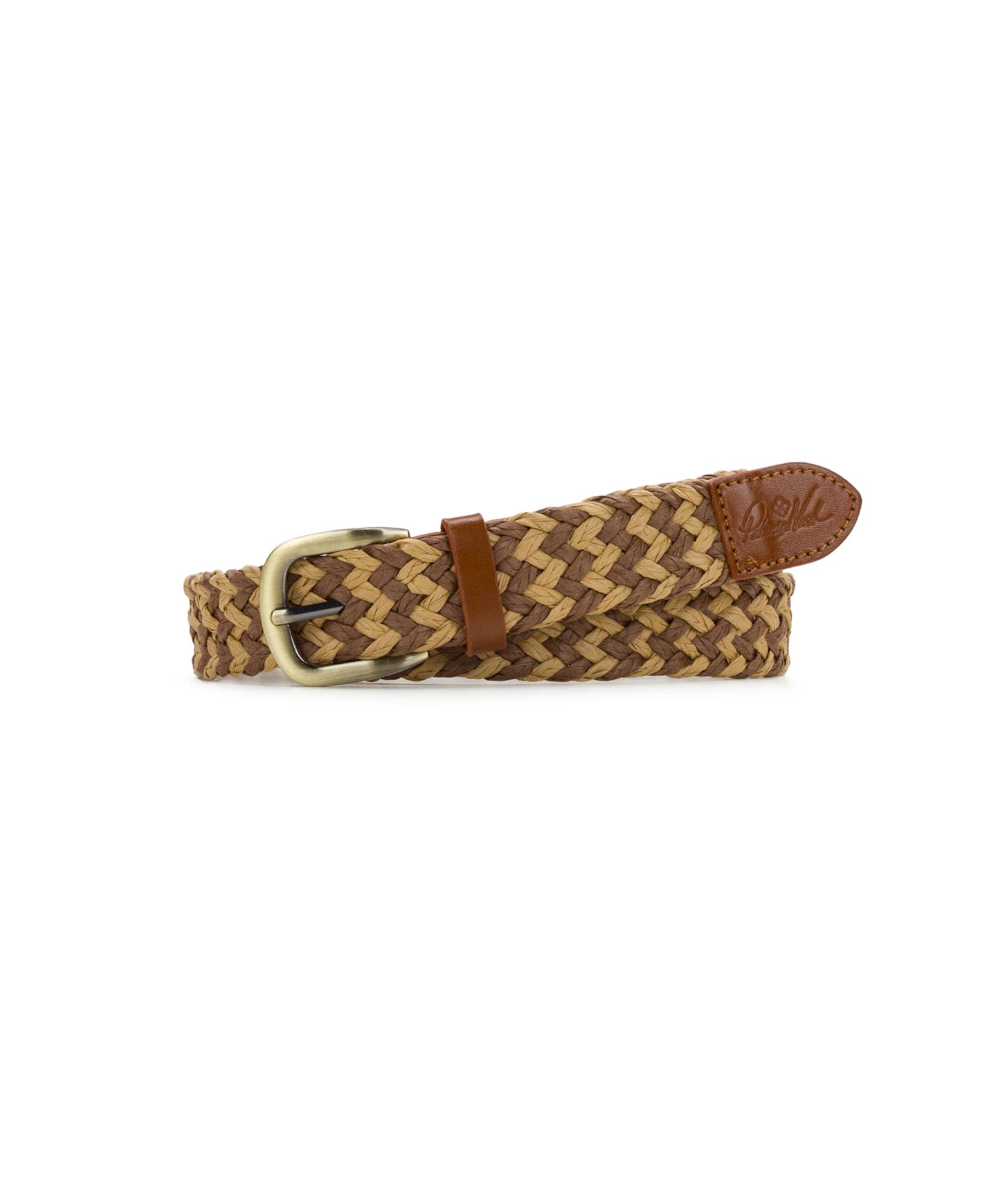Patricia Nash Ingria Woven Straw Belt