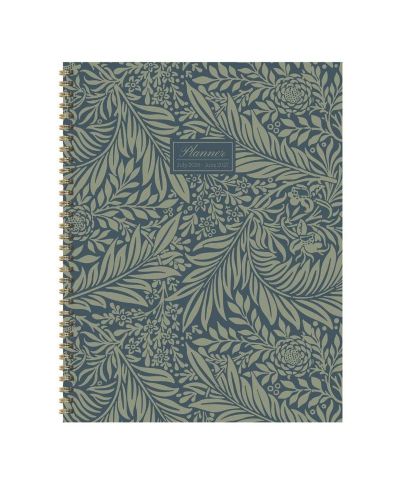 Еженедельник и ежемесячник TF Publishing Paper Goods с мотивом листьев на 2026-2027 гг.