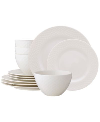 Noritake Kikko 12-Pc. Dinnerware Set, Service for 4