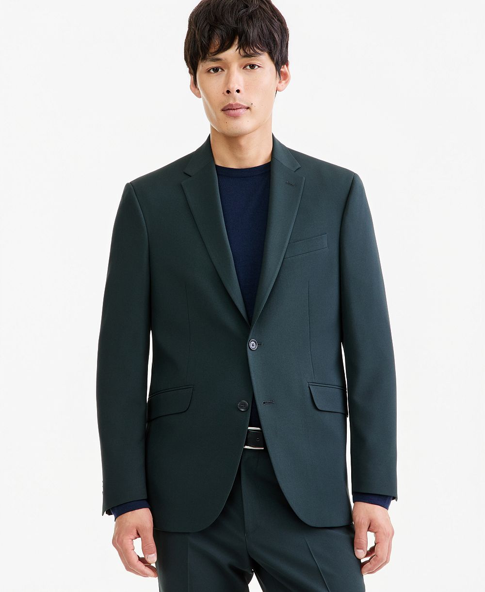 Kenneth Cole Reaction Мужской приталенный пиджак Techni-Cole Slim Fit