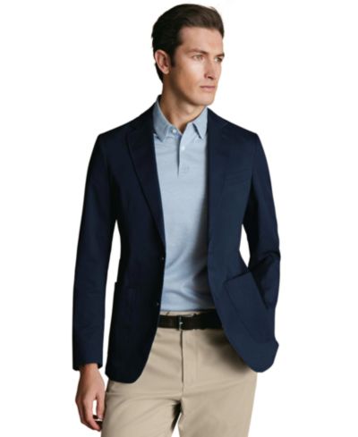 Charles Tyrwhitt Men's Stretch Slim-Fit Blazer
