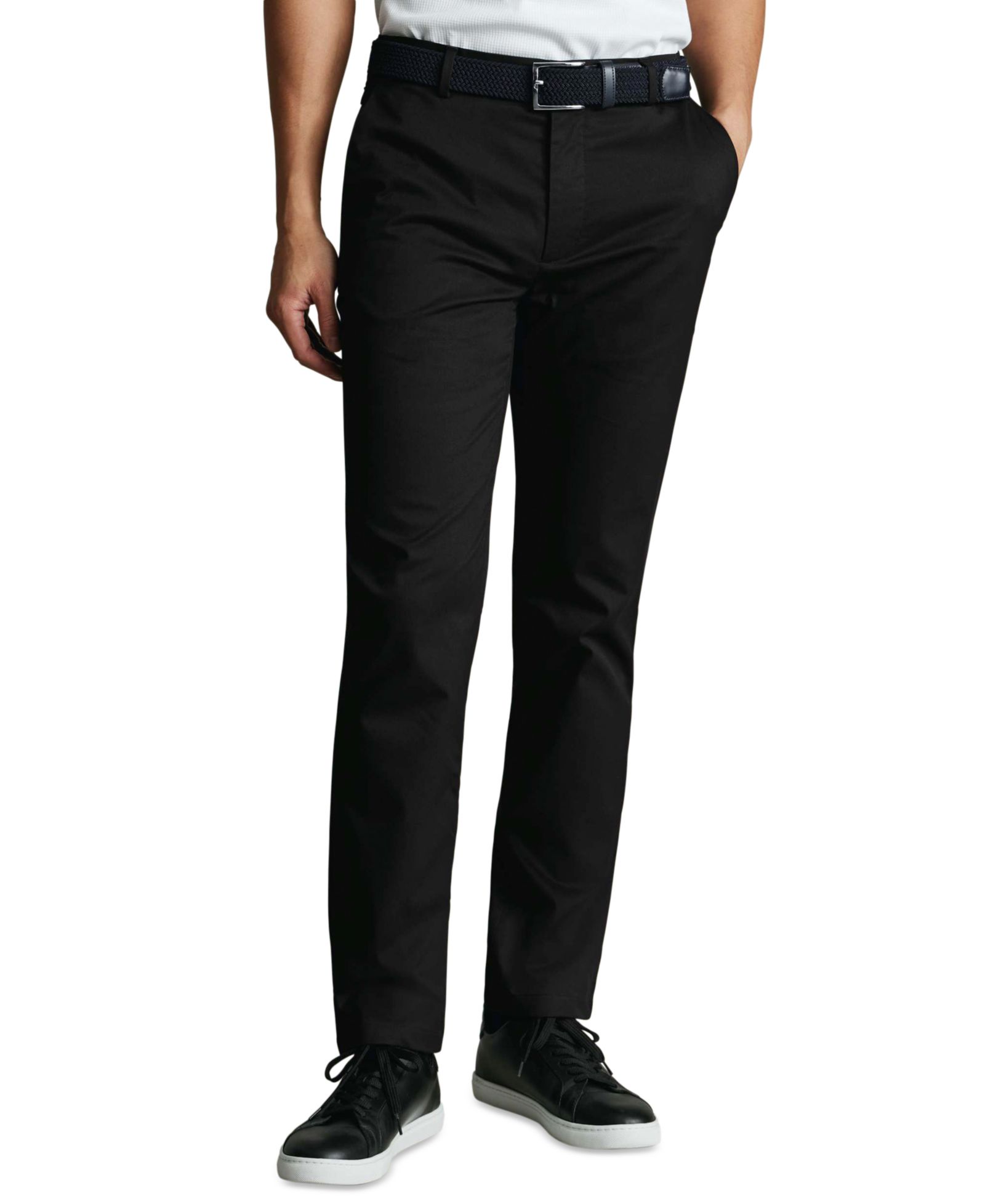 Charles Tyrwhitt Men's Performance Slim-Fit Chino Pants