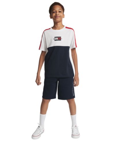 Детская футболка Tommy Hilfiger Signature Sport с коротким рукавом