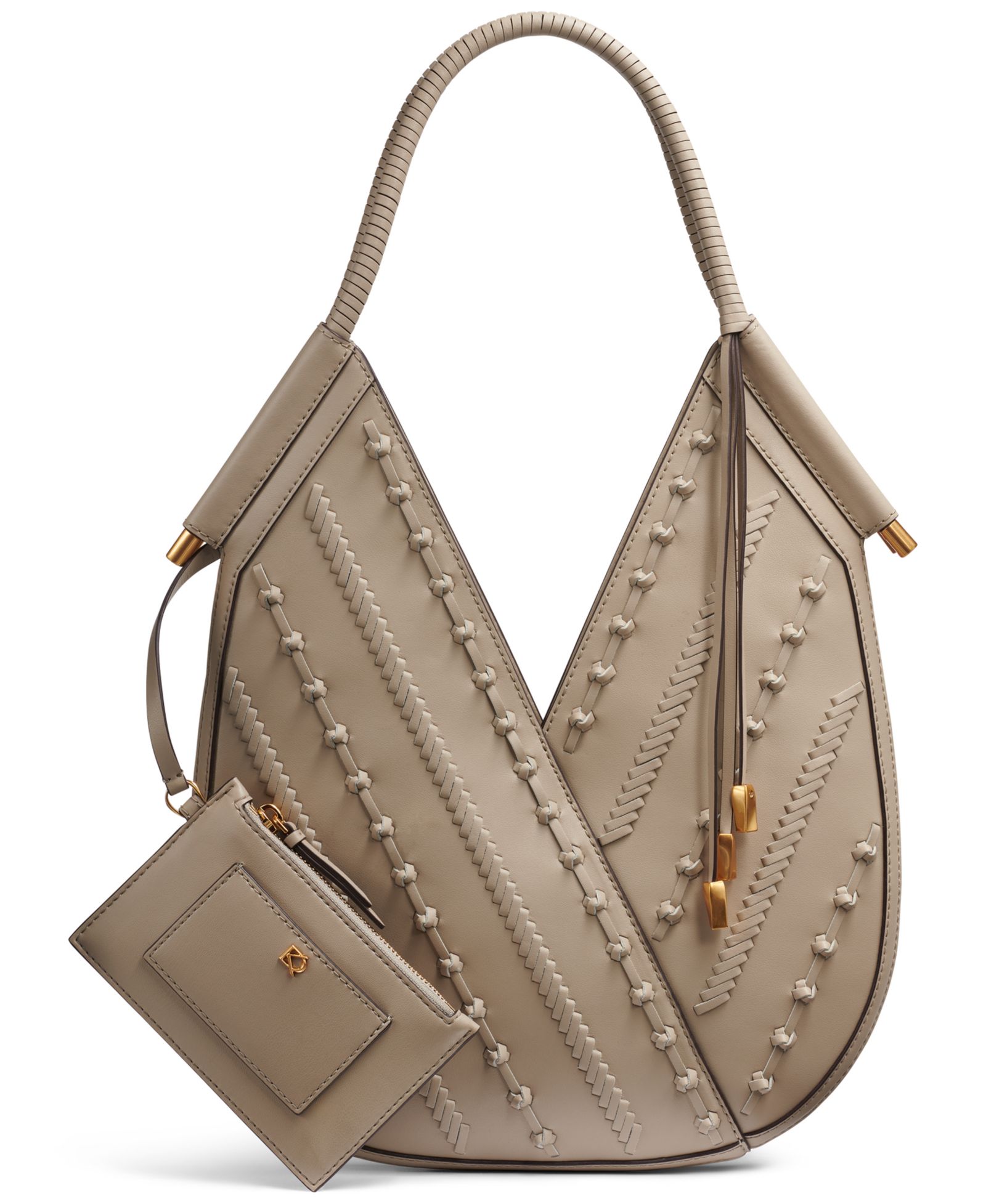 Donna Karan New York Baldwin Woven Medium Shoulder Bag